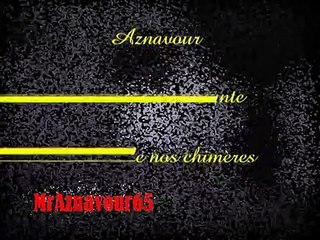 Charles Aznavour - Le palais de nos chimères (1955)