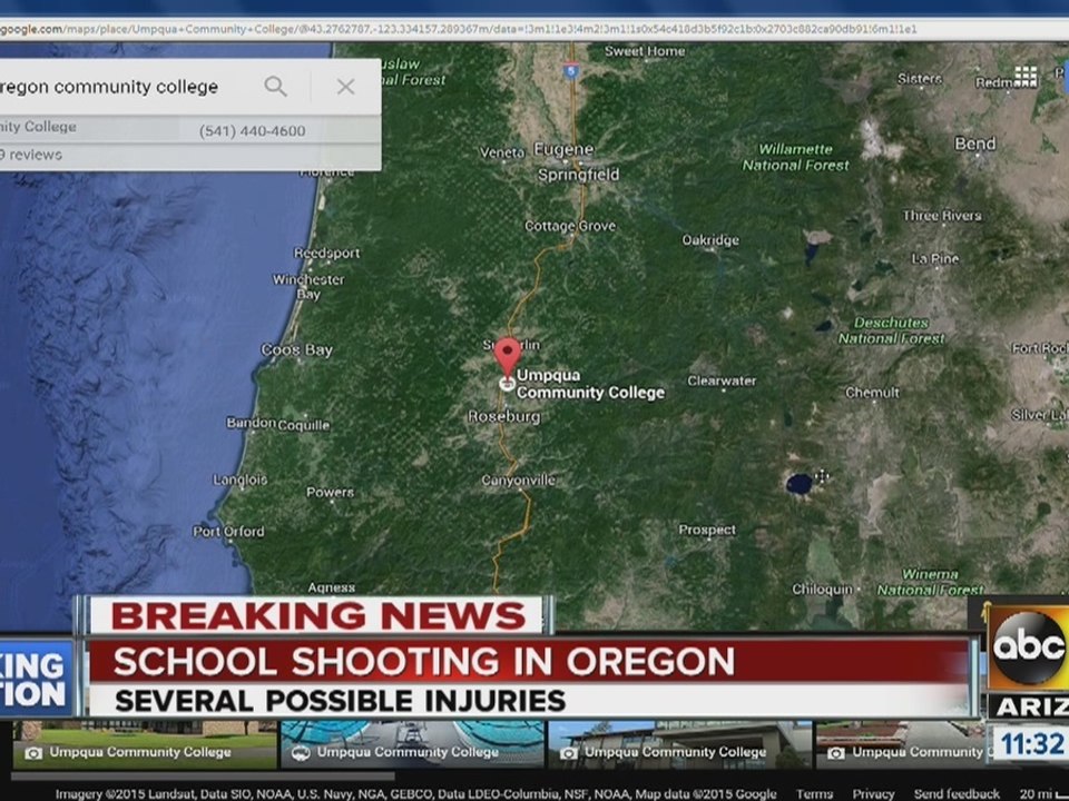 School shooting Oregon