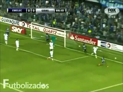 Emelec 1 - Goias 0 (BRA) - (Resumen del partido Copa Sudamericana 1 Octubre 2014)