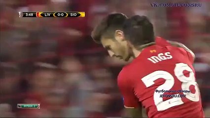 Adam Lallana Goal | Liverpool 1 - 0 Sion