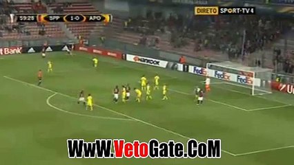 "سبارتا براغ"يفوز بثنائيه امام أبويل نيقوسيا بالدورى الاوربى