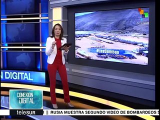 teleSUR le informa de las protestas al sur de Perú contra #LasBambas