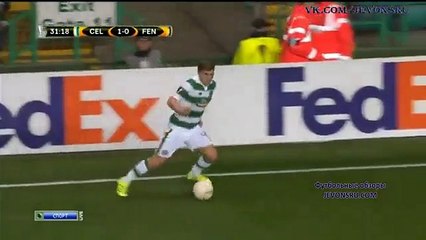 Kris Commons  Goal | Celtic 2 - 0 Fenerbahce