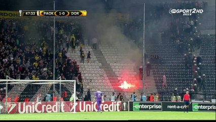 ΠΑΟΚ - Ντόρτμουντ (διακοπή)