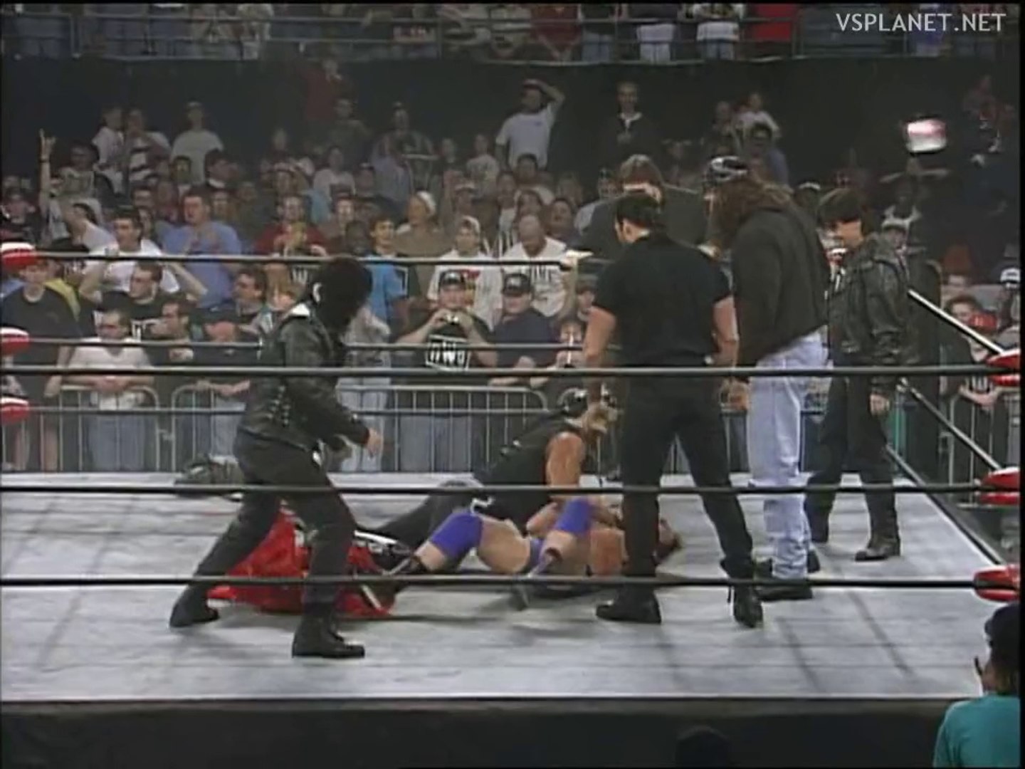 ⁣NWO attacks Roddy Piper, WCW Monday Nitro 30.12.1996