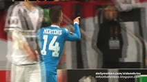 0-1 Dries Mertens Goal | Legia v. Napoli 01.10.2015 HD