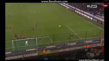 Goal Filip Novak -Club Brugge 0-3 FC Midtjylland-