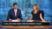 Russian hackers steal 1.2 billion user names and passwords