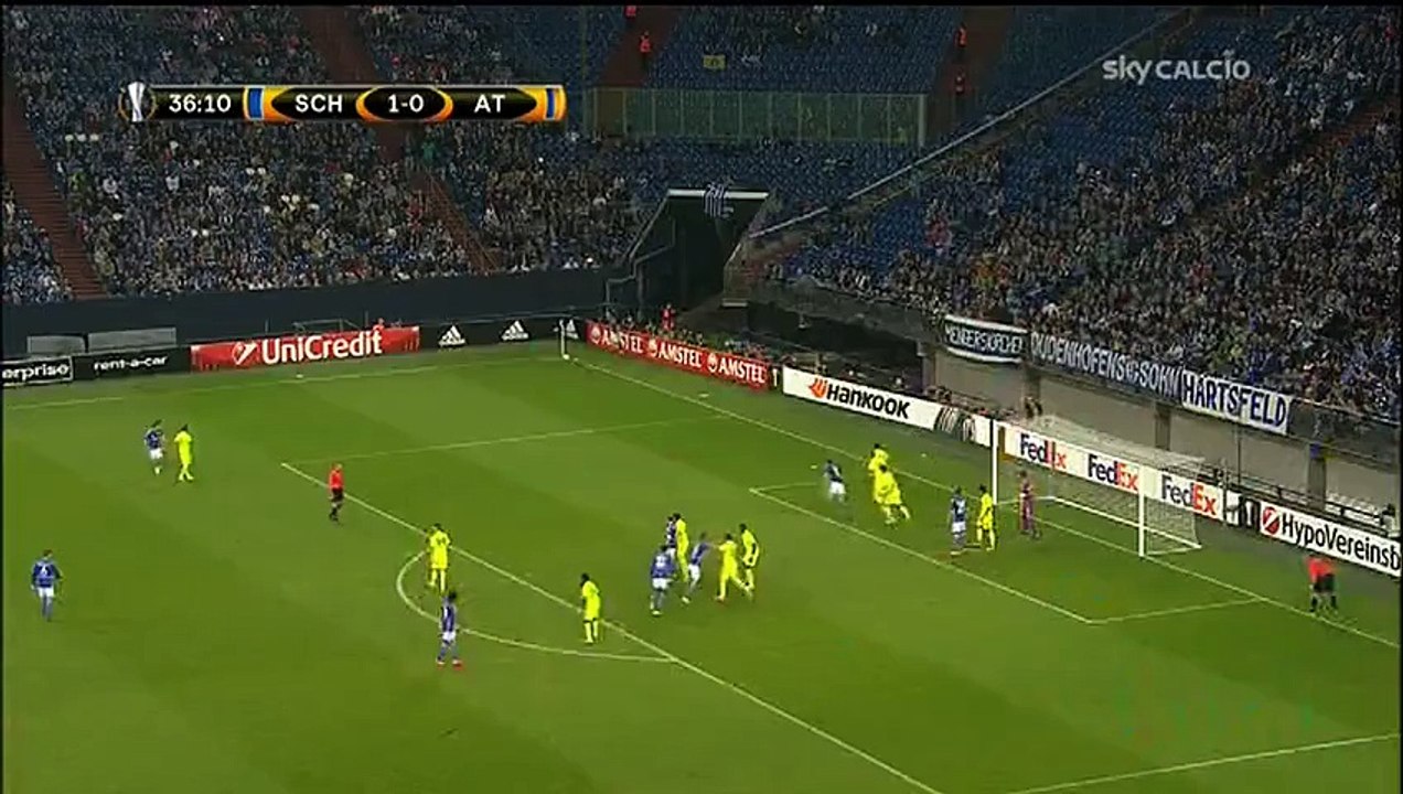 SCHALKE 04 4-0 ASTERAS TRIPOLIS (GROUP K)