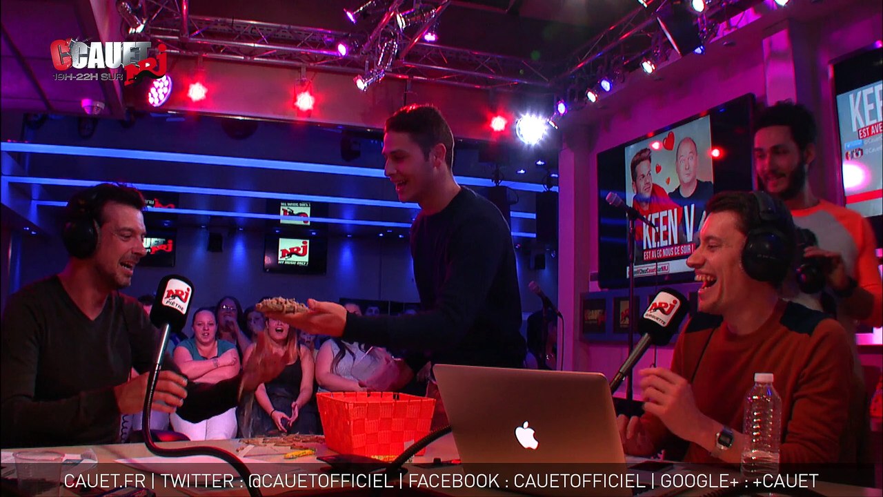 Des tartines d'insectes pour Rayane Bensetti et Keen'v - C'Cauet sur NRJ
