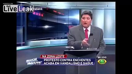 News anchor breaks Justin Bieber's CD live on tv!