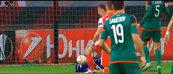 Goals - Highlights . Lokomotiv Moscú 2-0 KS Skënderbeu . 01.10.2015