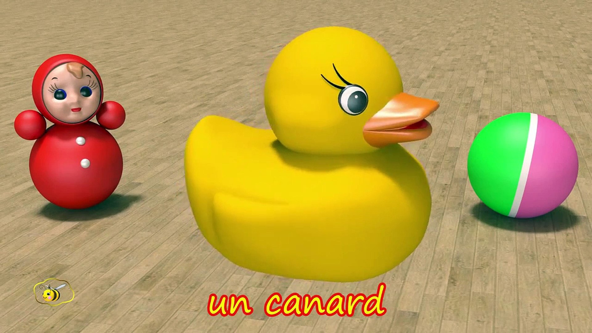⁣Apprendre les animaux sauvages en français. Vidéos éducatives dessins animés pour bébé. Le