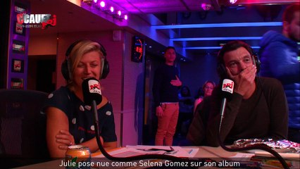 Julie pose nue comme Selena Gomez sur son album - C'Cauet sur NRJ