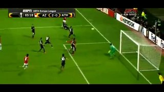 ( Own Goal ) Eneko Bóveda 2-0 . AZ - Athletic Bilbao . 01.10.2015