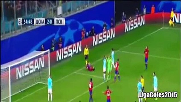 CSKA Moscow vs PSV 3-2 ► ALL GOALS HIGHLIGHTS (Champions League) 2015