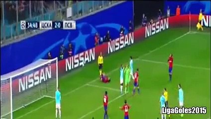 CSKA Moscow vs PSV 3-2 ► ALL GOALS HIGHLIGHTS (Champions League) 2015