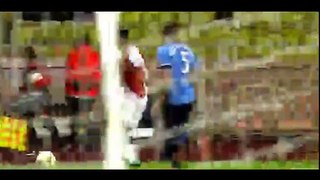 Goal Stephan El Shaarawy 1-1 . As Monaco - Tottenham Hotspur . 01.10.2015