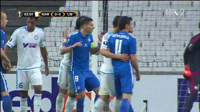 EL - gol Higuaina i Marseille - Slovan (L) 0-1, 01.10.2015. HD