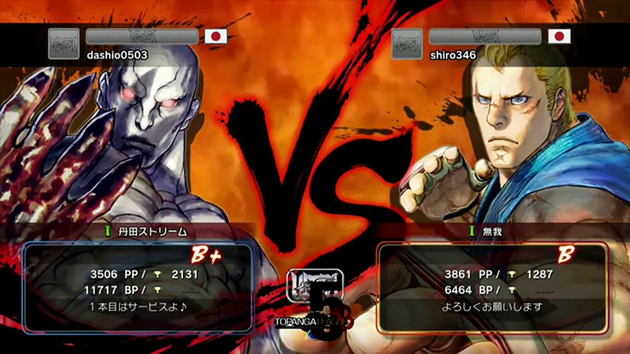 Dashio (Seth) vs Shiro (Abel) - USF4 - TL5B Round1 Battle1