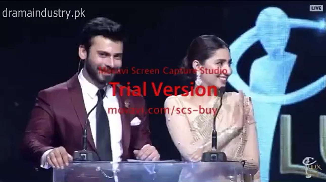 Fawad Khan Teasing Meera In Lux Style Awards