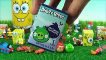 6 EPIC Kinder Surprise Eggs Spongebob Squarepants Angry Birds Despiciable Me Movie (Minion