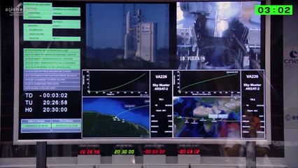 Lancement réussi de deux satellites par Ariane 5