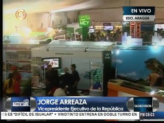 Arreaza inaugura oficialmente Expo Aragua 2015
