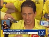 José Francisco Cevallos gana la Presidencia de Barcelona SC