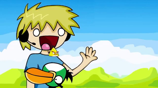 Angry PewDiePie(PewDiePie meets Angry Birds)parody video