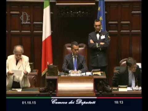 Roma - Elezione giudici Corte Costituzionale - Risultato (01.10.15)