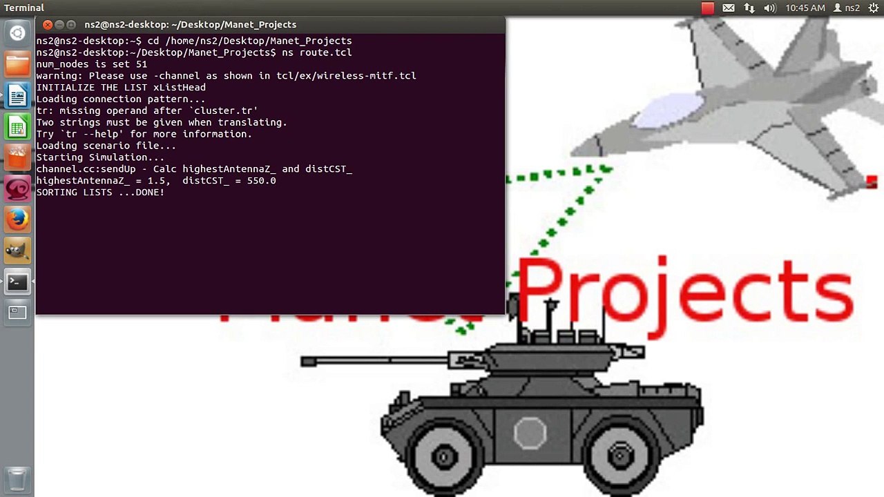Manet Project output - Manet Routing Protocols - Manet Project