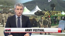 Korea's largest annual army festival opens in Gyeryong