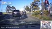 LiveLeak.com - Road Rage: Biker gets shock of his life when a roo gets out of SUV and attacks