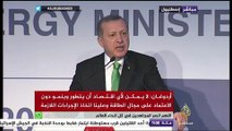 كلمة رجب طيب أردوغان في اجتماع وزراء الطاقة لدول مجموعة العشرين