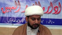 Sharhe Ziyarat Jamia Kabeera Dars 71 in Reza Najaf Imam bargah Lahore
