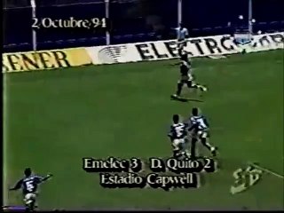 Emelec 3 - D.Quito 2 - (Resumen del partido 2 Octubre 1994 2da Etapa)