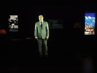 Inauguração Museu FC Porto by BMG - Holograma Pinto da Costa