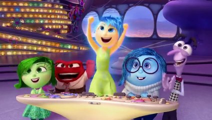 INSIDE OUT - Emotions Reacting to Avengers  Age of Ultron Trailer (2015) Pixar Animated Movie HD