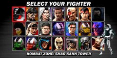 Secret Mortal Kombat 3 Character Select Screen