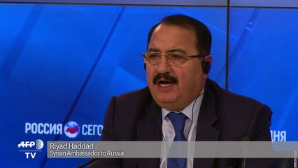 Syria says Russia strikes are targeting IS group