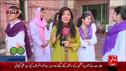 Pakistan Main Bhi Smile DAy – 02 Oct 15 - 92 News HD