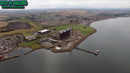 Increible Demolicion De Una Planta Electrica | Cockenzie Power Station Demolition 2015