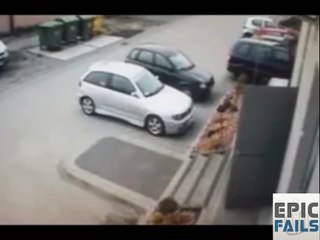 Female Parking Epic Fail Funny Video || EpicFails