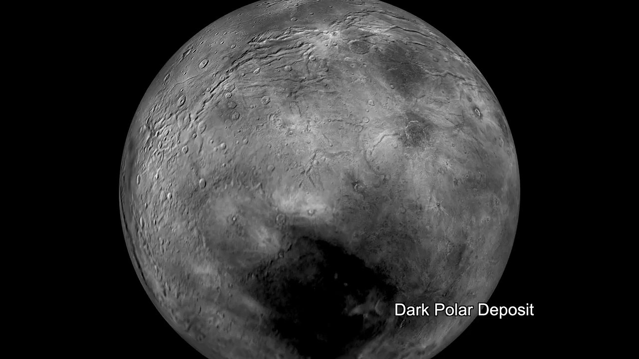 Flying Over Charon - HD