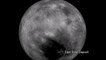 Images de la lune de Pluton, Charon, filmées par la NASA
