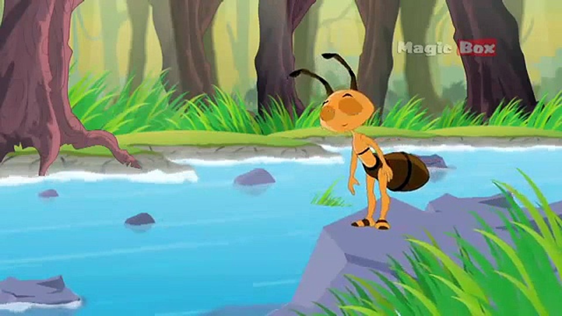 The Ant And The Dove Story - Cartoons For Kids - 3D Animation Video in Hindi/Urdu  - video Dailymotion