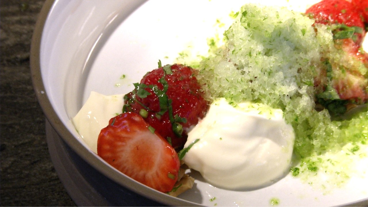 Astuce de chef : travailler des fruits et légumes givrés