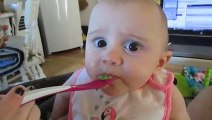 How A Baby Reacts When Eating Avocado For The First Time