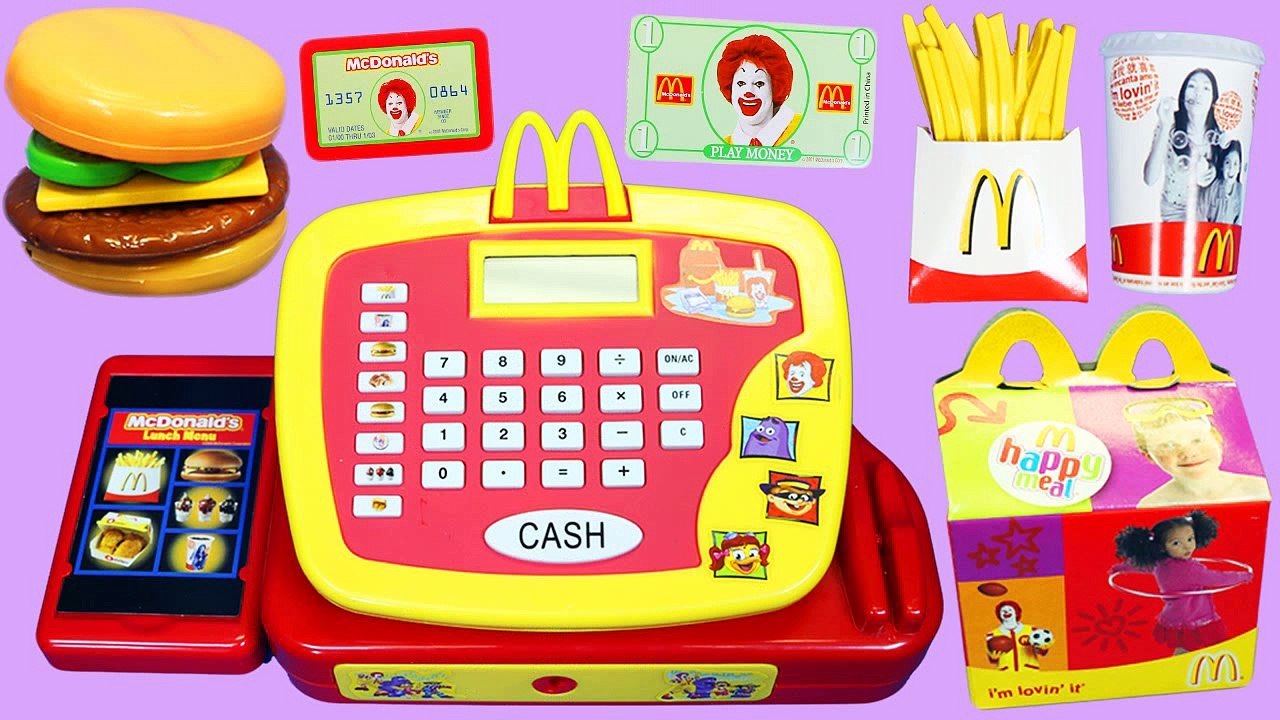 Play Doh McDonalds Surprise Egg Disney Frozen Elsa and Anna Opening McDonalds Happy Meal T